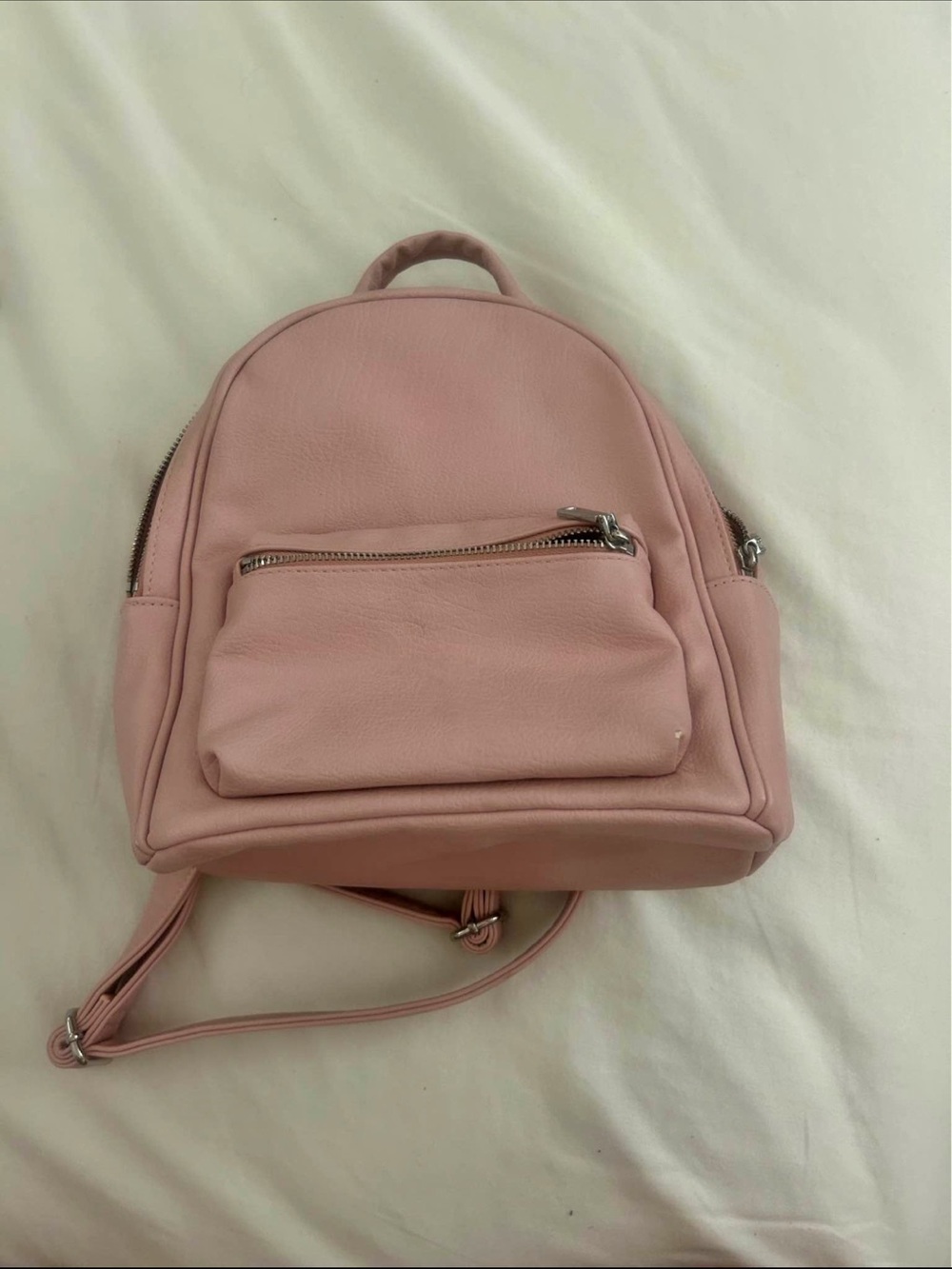 Classic Pink Mini Backpack - Soft Blush Women's Bag
